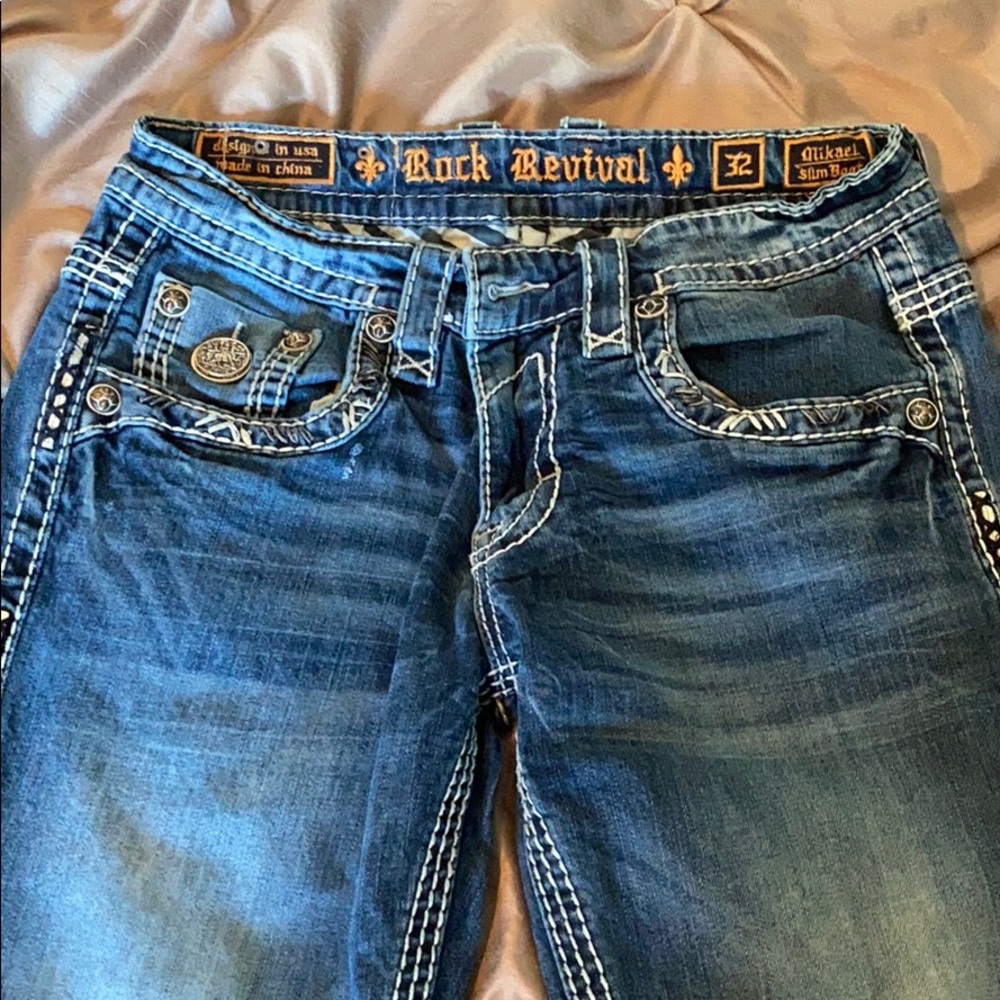 Men’s Rock Revival Jeans